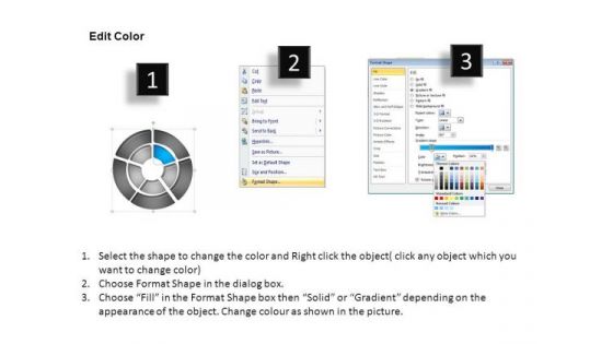 PowerPoint Themes Process Double Ring Ppt Design
