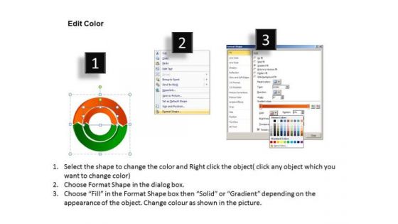 PowerPoint Themes Process Transaction Business Ppt Slides