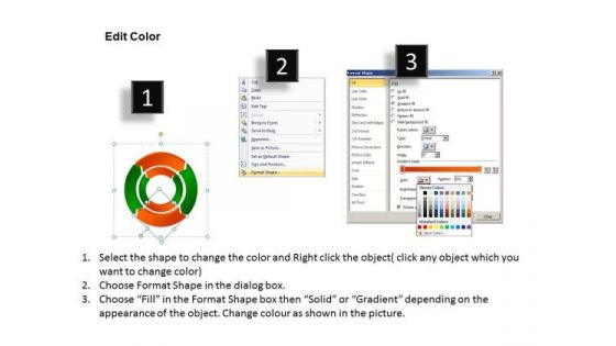 PowerPoint Themes Strategy Circular Process Ppt Slides
