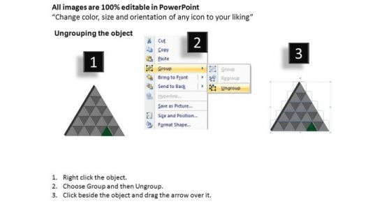 PowerPoint Themes Strategy Triangle Process Ppt Design