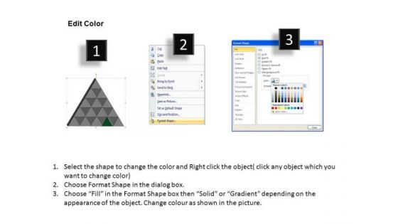 PowerPoint Themes Strategy Triangle Process Ppt Design