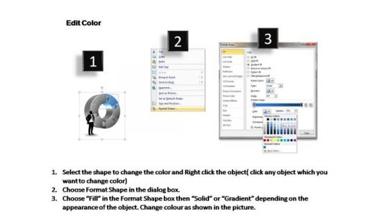 PowerPoint Themes Success Circular Chart Ppt Template