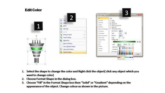 PowerPoint Themes Success Funnel Diagram Ppt Designs