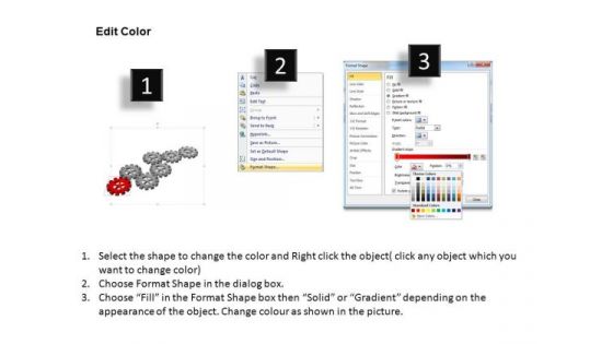 PowerPoint Themes Success Gears Process Ppt Design Slides