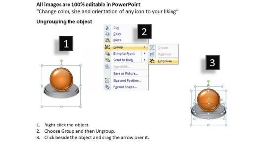 Ppt 3d Animated 2 Circular Approaches Comparison PowerPoint Templates