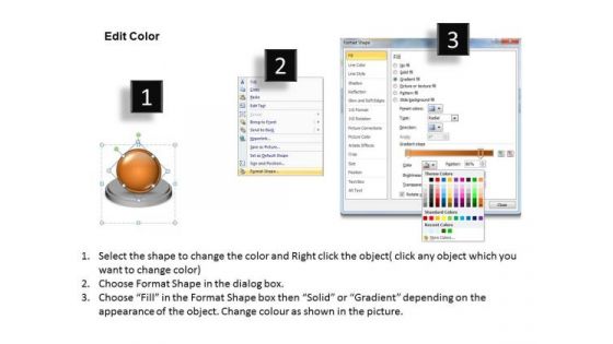 Ppt 3d Animated 2 PowerPoint Presentation Circular Corresponding Approaches Templates