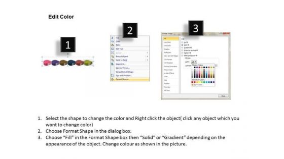 Ppt 3d Circle Arrow Scientific Method Steps PowerPoint Presentation To Success Templates
