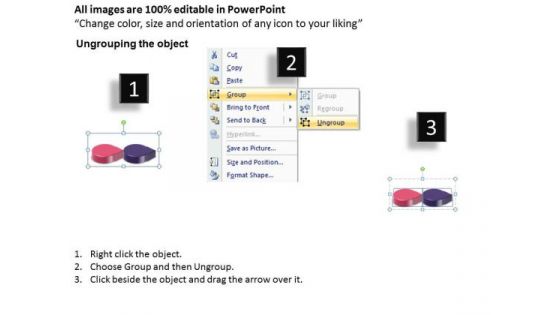 Ppt 3d Circular Arrows Business Transactions Diagram PowerPoint Free Templates