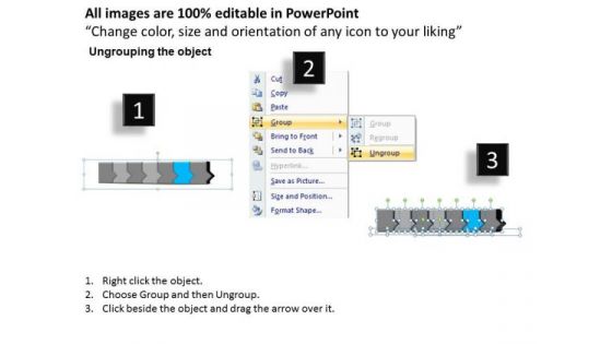 Ppt 3d Consecutive Demonstration To Check Banking Losses Seven Steps PowerPoint Templates