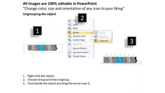 Ppt 3d Consecutive Demonstration To Stop Banking Losses Seven Steps PowerPoint Templates