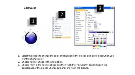 Ppt 3d Horizontal Abstraction Of Business Create PowerPoint Macro 6 Stages Templates