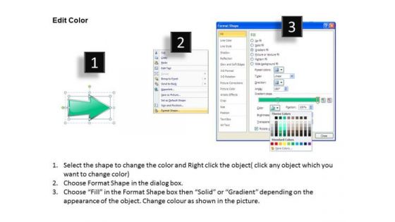 Ppt 3d Horizontal Abstraction To Present Business Issues Six Steps PowerPoint Templates