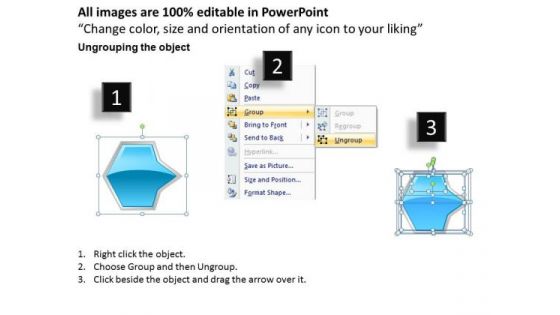 Ppt 3d Illustration Of Octagonal Arrows PowerPoint Templates 4 Stages