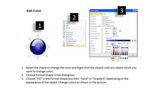 Ppt 3d Interconnected Round Link Text Boxes PowerPoint 2007 Arrows 5 Stages Templates