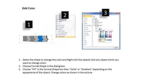 Ppt 3d Linear Abstraction To Prevent Monetray Losses Six Steps PowerPoint Templates