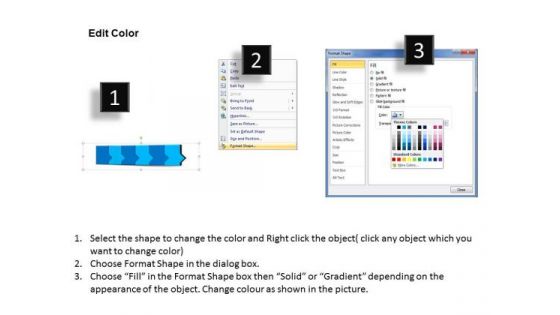 Ppt 3d Linear Abstraction To Restrict Business Losses Six Steps PowerPoint Templates