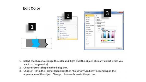 Ppt 3d Sequential Description To Prevent Banking Losses Three Steps PowerPoint Templates