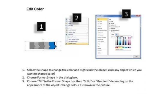 Ppt 3d Steady Description To Prevent Financial Losses Five Steps PowerPoint Templates