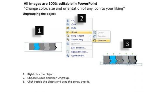 Ppt 3d Subsequent Description To Prevent Business Losses Five Steps PowerPoint Templates