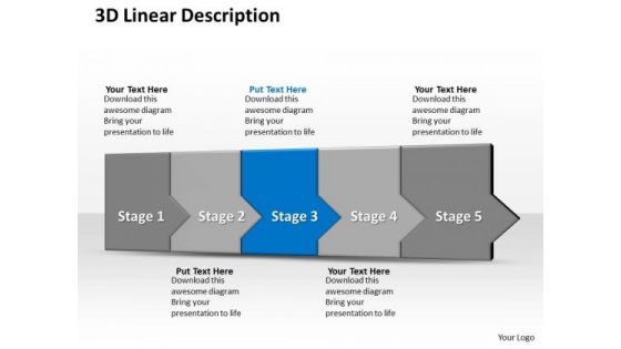 Ppt 3d Succeeding Description To Prevent Business Losses Five Steps PowerPoint Templates