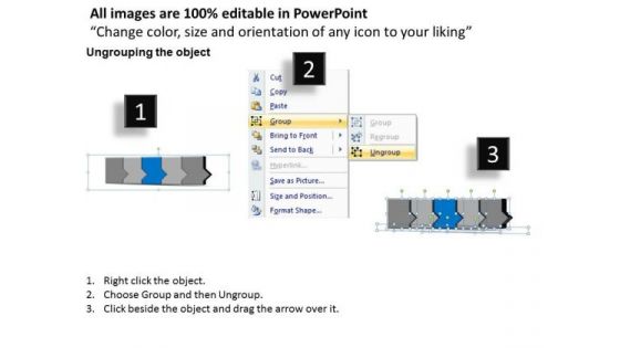 Ppt 3d Succeeding Description To Prevent Business Losses Five Steps PowerPoint Templates