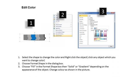Ppt 3d Succeeding Description To Prevent Business Losses Five Steps PowerPoint Templates