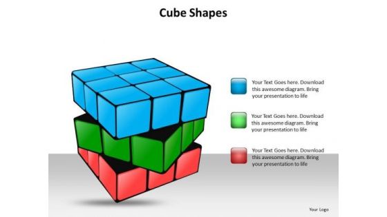 Ppt 3d Transparent Layers Cube Visualising Solid Callouts Presentation PowerPoint Templates