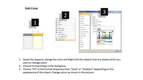 Ppt 4 Reasons You Should Buy From Us Process Tables Highlight PowerPoint Templates