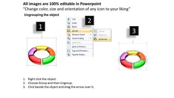 Ppt 5 Sections PowerPoint Templates