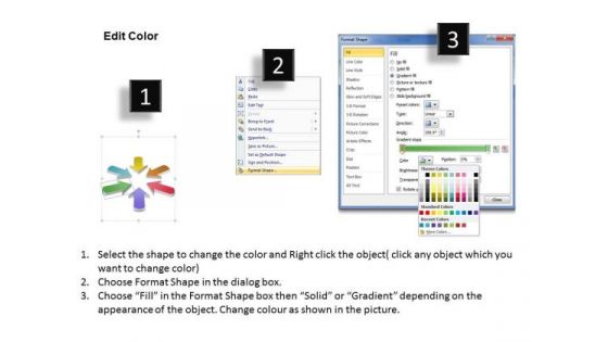 Ppt 6 Different Views On The Issue PowerPoint Templates