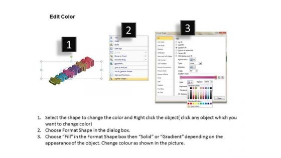 Ppt 6 Steps PowerPoint Templates