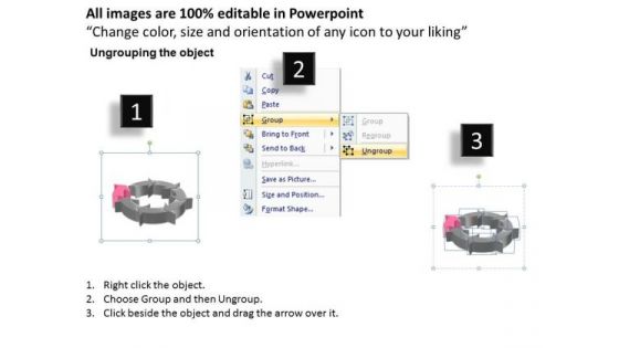 Ppt 7 State Diagram Concepts Of Circular Procedure PowerPoint Templates