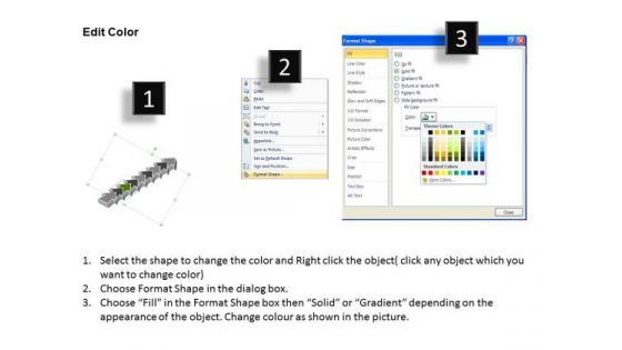 Ppt 9 State Diagram Linear Process Dealings Management PowerPoint 4 Design