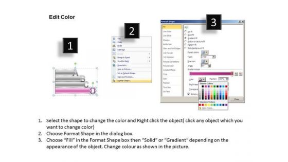 Ppt Alphabet Blocks Abcd With Textboxes Process PowerPoint Templates