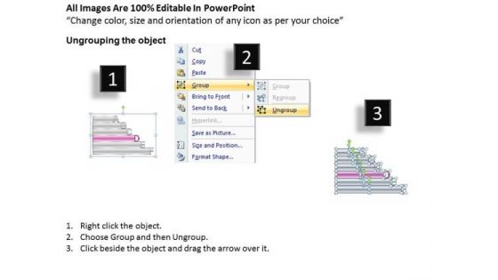 Ppt Alphabet Chart With Textboxes Business Plan PowerPoint Process Templates