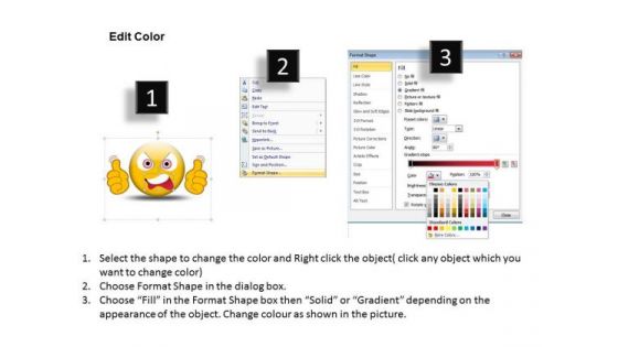 Ppt Angry Expression Smiley Business Management PowerPoint Business Templates