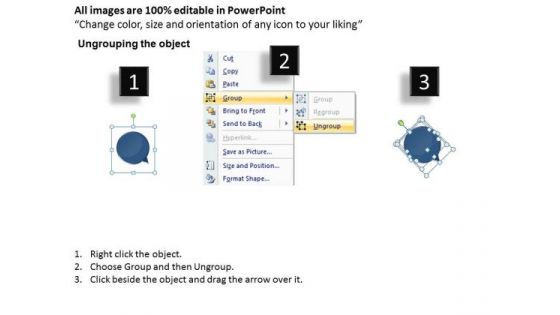 Ppt Application Of 4 Steps Working With Slide Numbers Involved Procedur PowerPoint Templates
