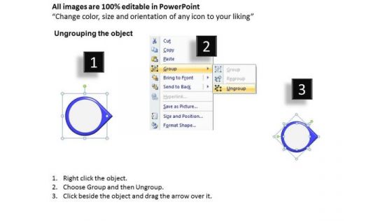 Ppt Arrow Illustration Of Set Up Using 7 Stages PowerPoint Templates