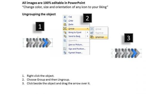 Ppt Background 3d Arrow Representing Constant Steps 7 Graphic