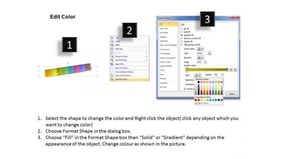 Ppt Background 3d Illustration Representation Of Free Conception Procedure 1 Design