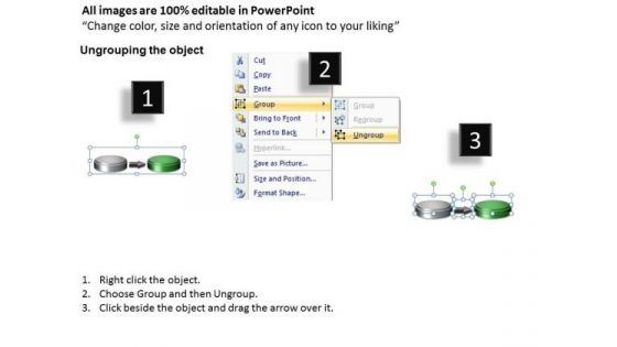 Ppt Background 3d Non-linear PowerPoint Flow Five Create Macro Diagram 4 Design