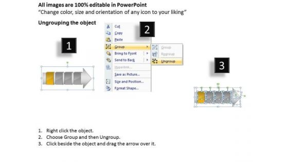 Ppt Background 4 Horizontal Steps Working With Slide Numbers Demonstration 2 Design