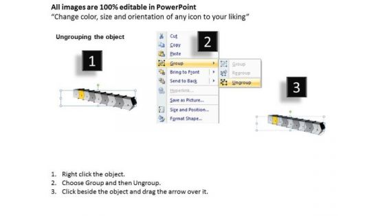 Ppt Background Continous Establishment PowerPoint Theme Flow Process Diagram 3 Graphic