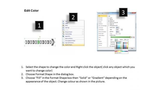 Ppt Background Continual Linear Production PowerPoint Theme Procedure 7 Graphic