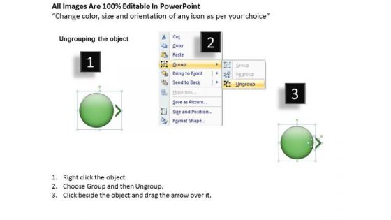 Ppt Background Evolution Of Three Stages Circular Arrows PowerPoint 2007 3 Graphic