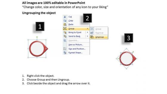 Ppt Beeline Declaration Of 5 Stages Using Curved Arrows PowerPoint 2010 Templates