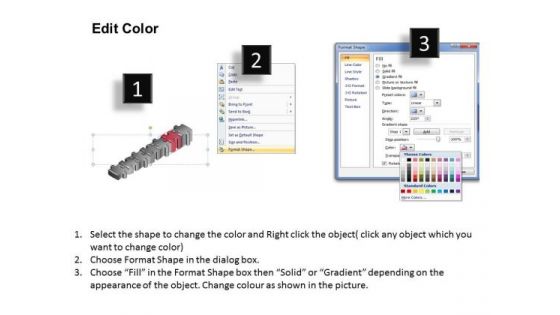Ppt Black And Red Layouts PowerPoint 2003 Success Step Templates
