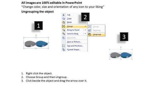 Ppt Blue Circle Arrow Process Flow Ishikawa Diagram PowerPoint Template Templates