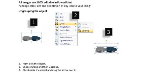 Ppt Blue Step To Success Using Circular PowerPoint Menu Template Arrow Templates
