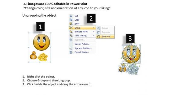 Ppt Business Smiley Face 3 PowerPoint Templates